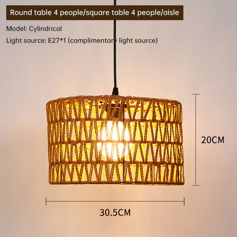 Hemp Rope Chandelier
