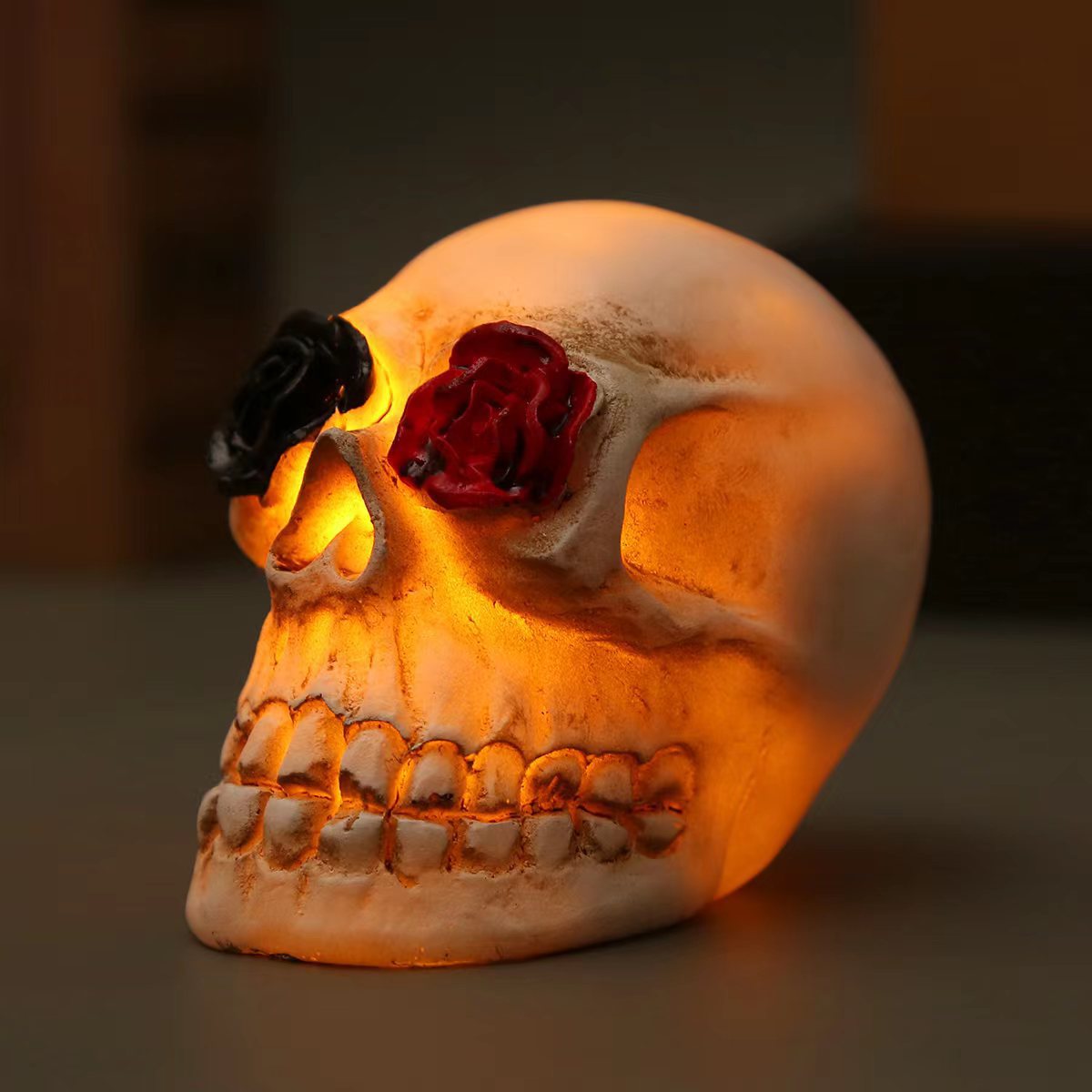 Skull headlights