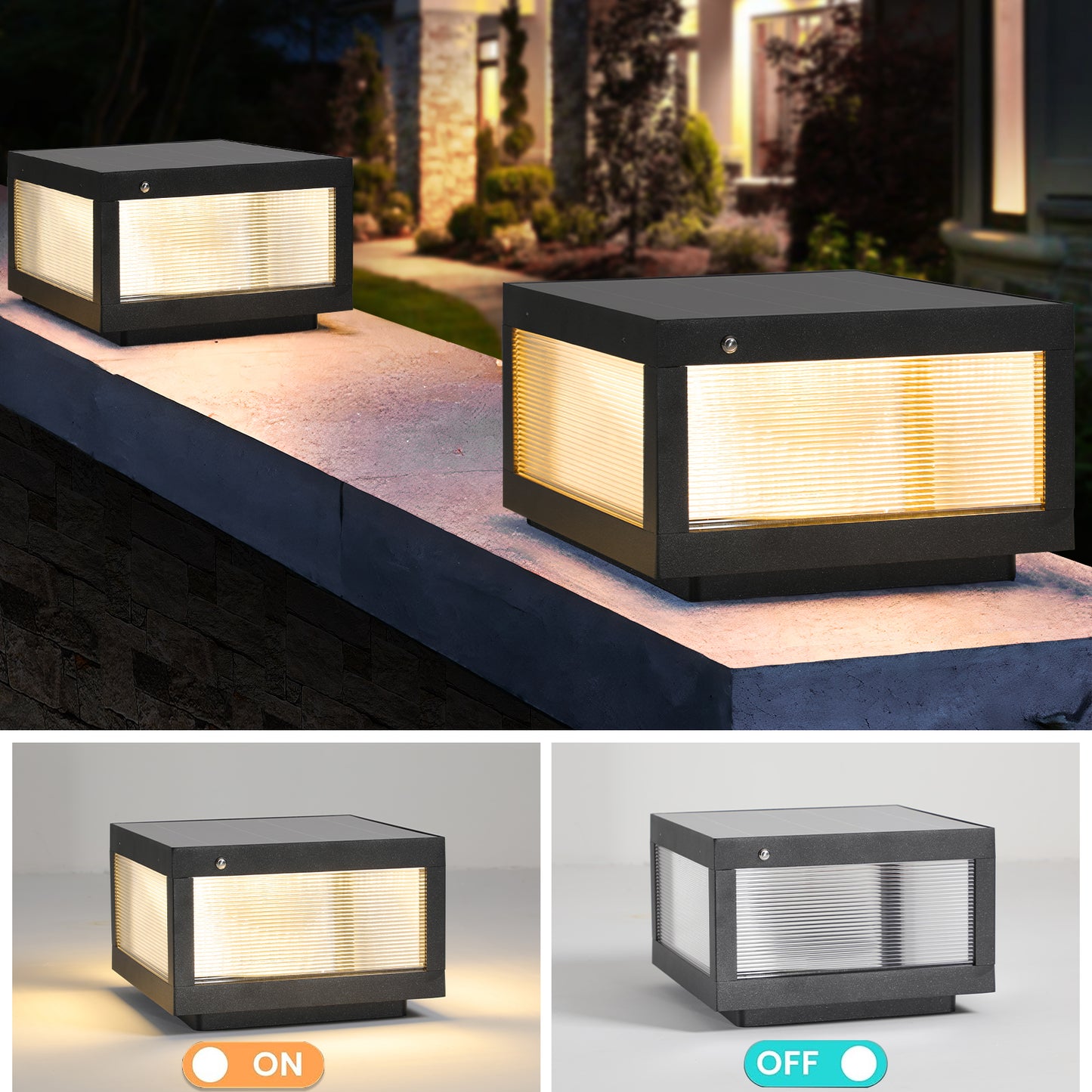 Solar Lamp With Dimmable LED
