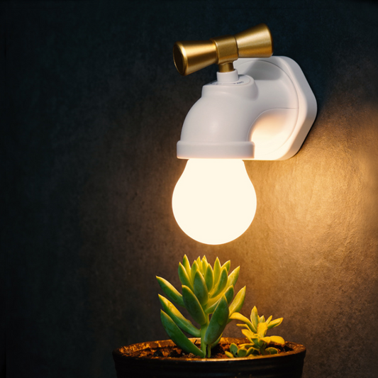 Faucet Night Light Vintage Desk Lamp USB Lamp