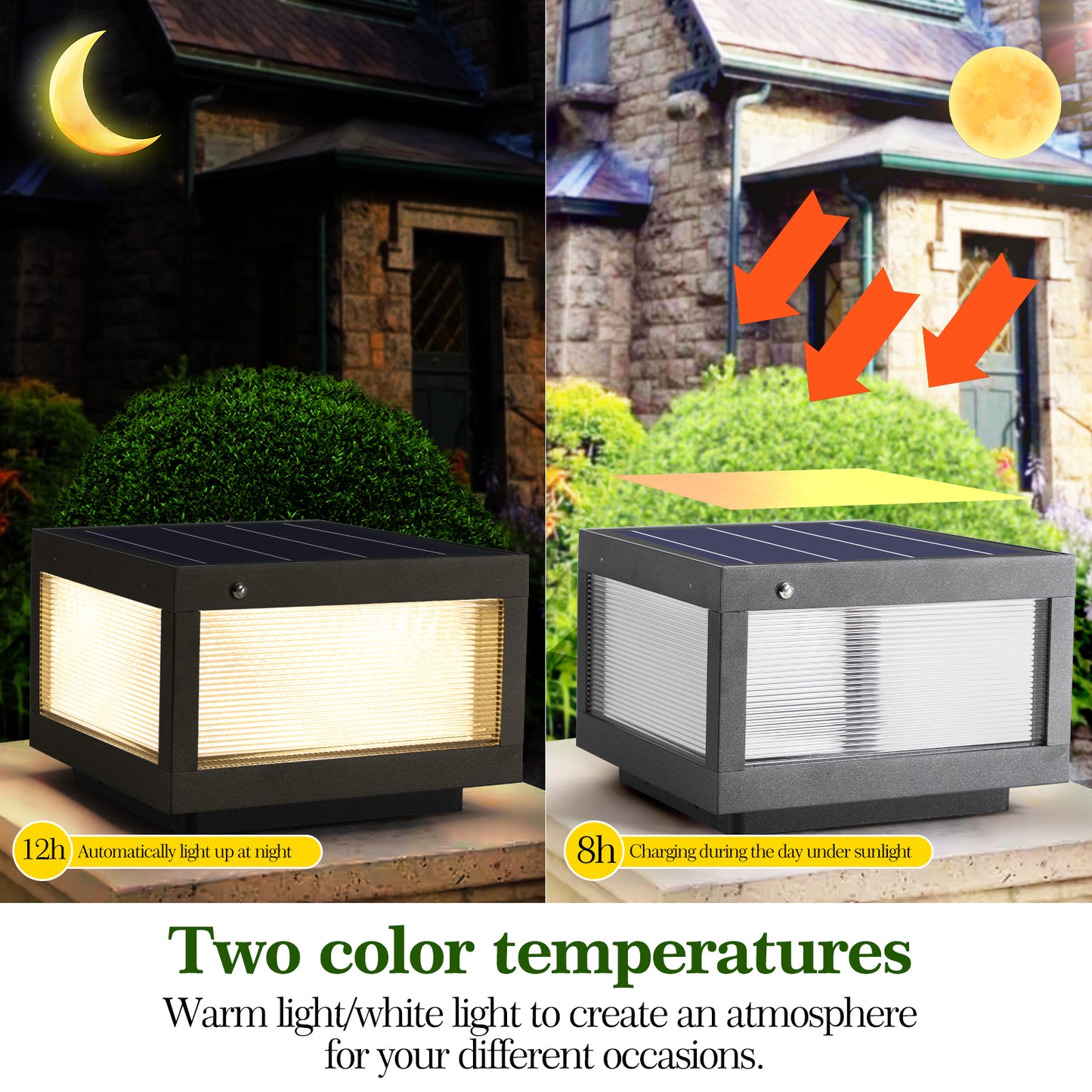 Solar Lamp With Dimmable LED