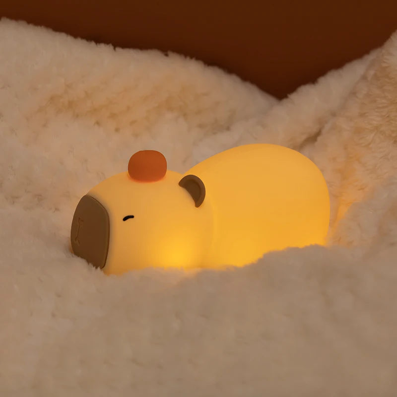 Capybara Cute Silicone Night Light