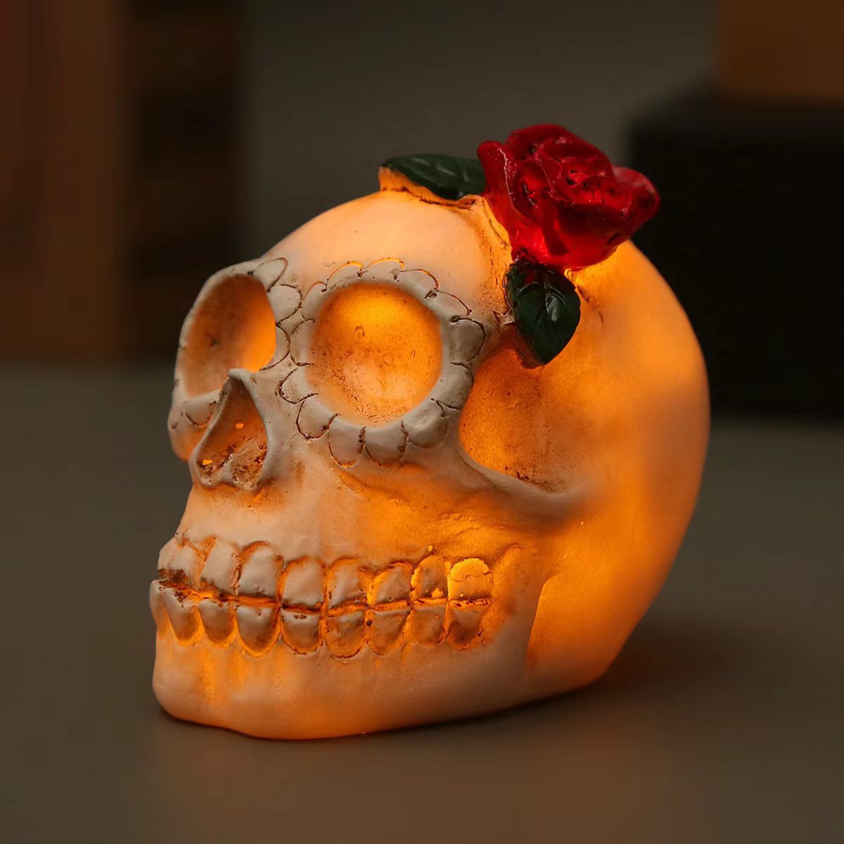 Skull headlights