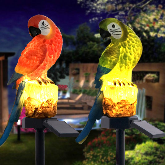 Solar Parrot Floor Lamp