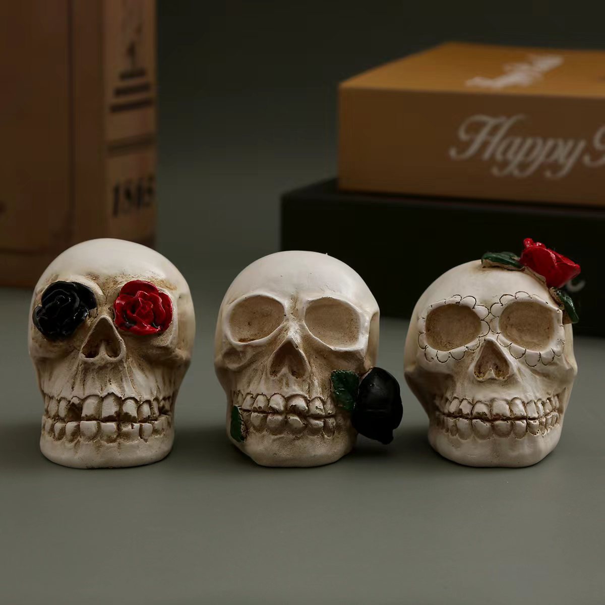 Skull headlights