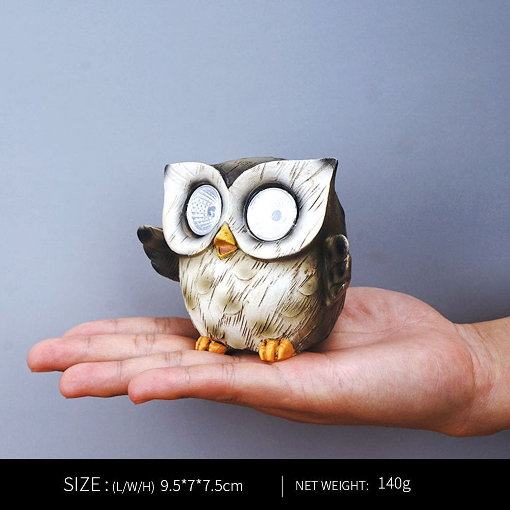 Owl solar lamp