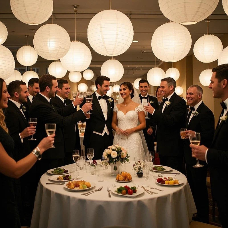 White Paper Lanterns