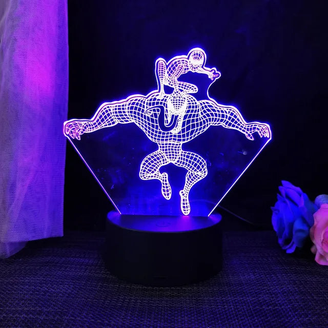 Spiderman 3D Night Light