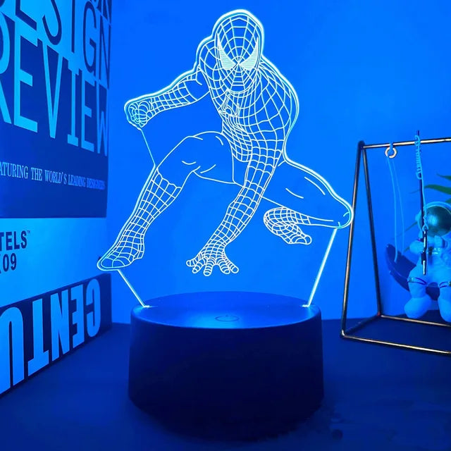 Spiderman 3D Night Light
