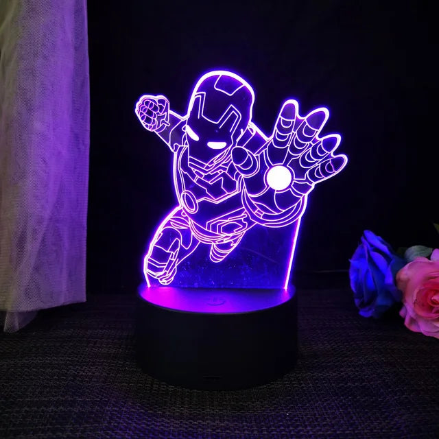 Spiderman 3D Night Light