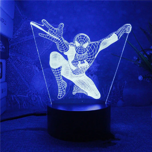 Spiderman 3D Night Light