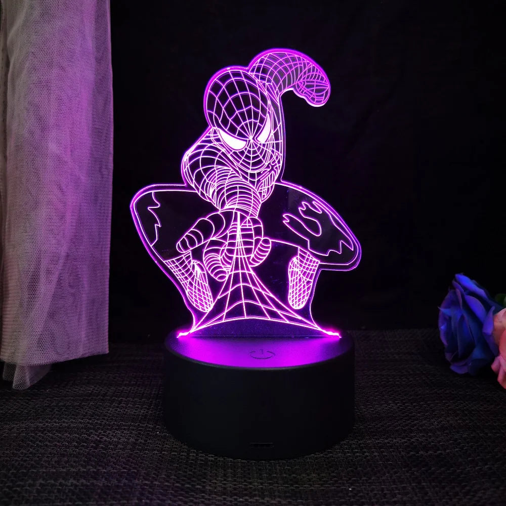 Spiderman 3D Night Light